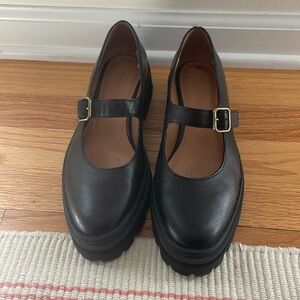 Madewell Mary-Jane Block Shoes